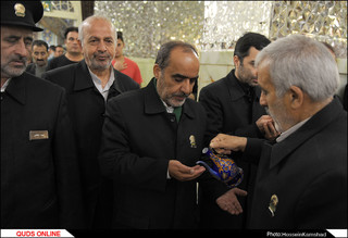 آئین سنتی صفه در بارگاه امام علی بن موسی الرضا(علیه السلام) برگزار شد/گزارش تصویری