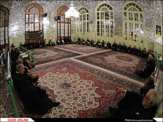 آئین سنتی صفه در بارگاه امام علی بن موسی الرضا(علیه السلام) برگزار شد/گزارش تصویری