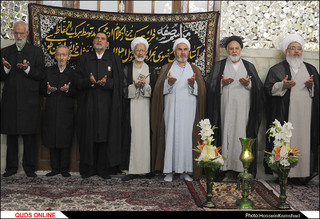 آئین سنتی صفه در بارگاه امام علی بن موسی الرضا(علیه السلام) برگزار شد/گزارش تصویری