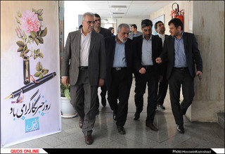 دیدار مدیران و مسئولان استان خراسان رضوی با خبرنگاران روزنامه قدس/ گزارش تصویری 2