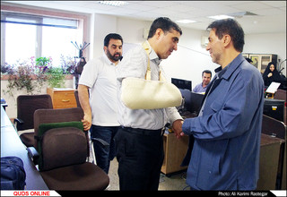 دیدار مدیران و مسئولان استان خراسان رضوی باخبرنگاران روزنامه قدس