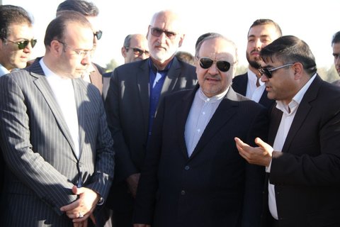 بازدید وزیرورزش وجوانان ازپروژه ۵ هزارنفری تربت جام بازديد وزيرورزش وجوانان ازپروژه 5 هزارنفری تربت جام