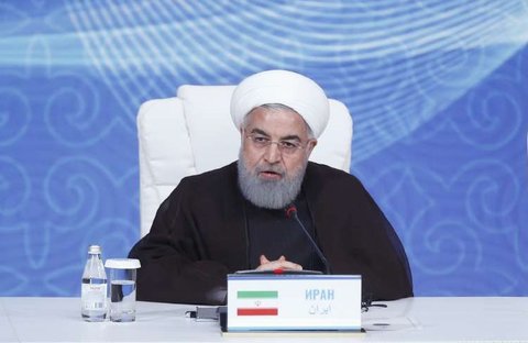فیلم | روحانی: عبور شناورهای جنگی خارجی از دریای خزر ممنوع است حسن روحانی