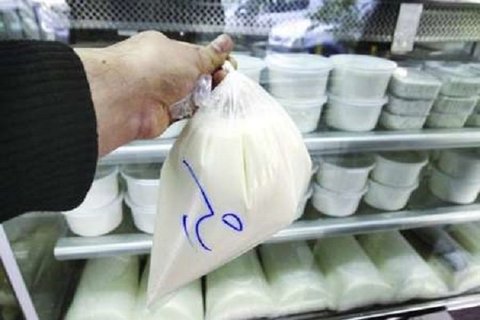 شیر ریخته روی هوا شیر کیلویی