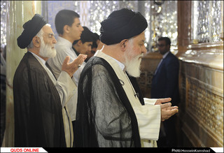 نماز باشکوه عید قربان در حرم رضوی اقامه شد/گزارش تصویری