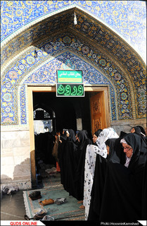نماز باشکوه عید قربان در حرم رضوی اقامه شد/گزارش تصویری