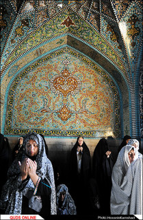 نماز باشکوه عید قربان در حرم رضوی اقامه شد/گزارش تصویری