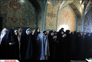 نماز باشکوه عید قربان در حرم رضوی اقامه شد/گزارش تصویری