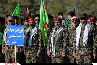 گردهمایی بسیجیان جهت رزمایش بزرگ اقتدارعاشورایی