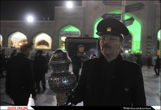 مراسم آیینی شام غریبان سیدالشهدا(ع) در حرم مطهر رضوی برگزار شد/گزارش تصویری