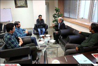حضور عکاس پیشکسوت استاد علی کاوه در مشهد