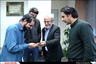 حضور عکاس پیشکسوت استاد علی کاوه در مشهد