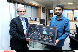حضور عکاس پیشکسوت استاد علی کاوه در مشهد