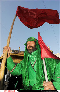 آیین بدرقه خدام اربعین حسینی در حرم مطهر رضوی برگزار شد/گزارش تصویری