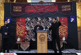 آیین بدرقه خدام اربعین حسینی در حرم مطهر رضوی برگزار شد/گزارش تصویری