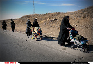 سفر عشق با پای دل/گزارش تصویری