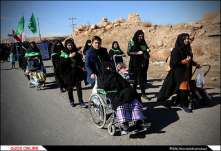 سفر عشق با پای دل/گزارش تصویری