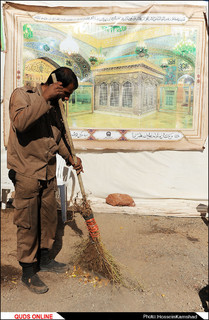 پیاده روی زائران امام رضا (ع)/گزارش تصویری