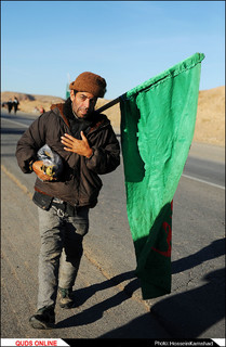 پیاده روی زائران امام رضا (ع)/گزارش تصویری
