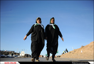 پیاده روی زائران امام رضا (ع)/گزارش تصویری