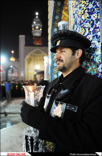 آیین سنتی خطبهخوانی شب شهادت امام رضا(ع) برگزار شد /گزارش تصویری