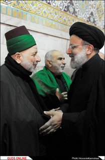 آیین سنتی خطبهخوانی شب شهادت امام رضا(ع) برگزار شد /گزارش تصویری