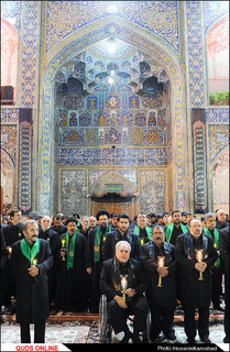 آیین سنتی خطبهخوانی شب شهادت امام رضا(ع) برگزار شد /گزارش تصویری