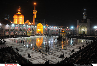 آیین سنتی خطبهخوانی شب شهادت امام رضا(ع) برگزار شد /گزارش تصویری
