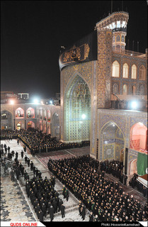 آیین سنتی خطبهخوانی شب شهادت امام رضا(ع) برگزار شد /گزارش تصویری