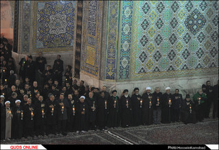 آیین سنتی خطبهخوانی شب شهادت امام رضا(ع) برگزار شد /گزارش تصویری