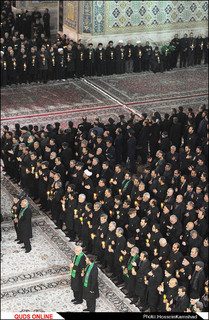 آیین سنتی خطبهخوانی شب شهادت امام رضا(ع) برگزار شد /گزارش تصویری