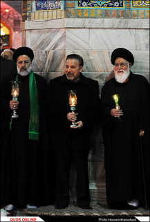 آیین سنتی خطبهخوانی شب شهادت امام رضا(ع) برگزار شد /گزارش تصویری