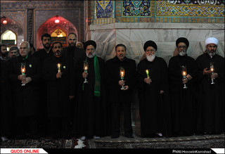 آیین سنتی خطبهخوانی شب شهادت امام رضا(ع) برگزار شد /گزارش تصویری
