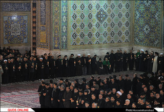آیین سنتی خطبهخوانی شب شهادت امام رضا(ع) برگزار شد /گزارش تصویری