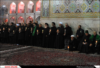 آیین سنتی خطبهخوانی شب شهادت امام رضا(ع) برگزار شد /گزارش تصویری
