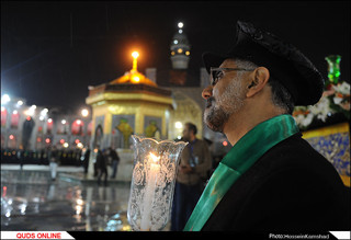 آیین سنتی خطبهخوانی شب شهادت امام رضا(ع) برگزار شد /گزارش تصویری