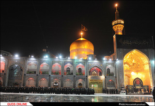 آیین سنتی خطبهخوانی شب شهادت امام رضا(ع) برگزار شد /گزارش تصویری