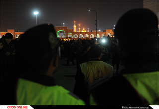آئین شام غریبان شهادت امام رضا (ع) برگزار شد/گزارش تصویری