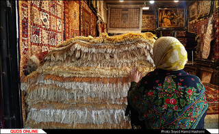 راسته بازار فرش فروش های مشهد/گزارش تصویری