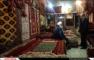 راسته بازار فرش فروش های مشهد/گزارش تصویری