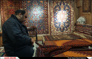 راسته بازار فرش فروش های مشهد/گزارش تصویری