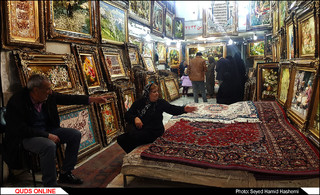 راسته بازار فرش فروش های مشهد/گزارش تصویری