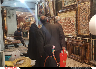راسته بازار فرش فروش های مشهد/گزارش تصویری