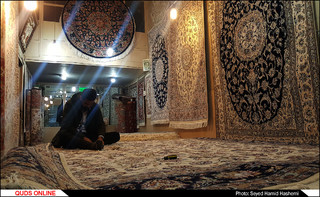 راسته بازار فرش فروش های مشهد/گزارش تصویری