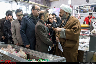بازدید دستگاه های نظارتی از بازار مرغ گوشت مشهد / داوود بهگام