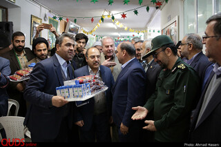 آیین افتتاح طرح تغذیه رایگان دانش آموزان محروم