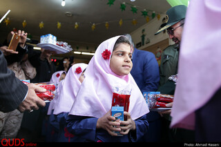 آیین افتتاح طرح تغذیه رایگان دانش آموزان محروم