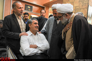 بازدید تولیت آستان قدس رضوی از جانبازان آسایشگاه امام خمینی