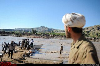 خسارات روستای سیل زده چم مهر - پلدختر