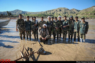 خسارات روستای سیل زده چم مهر - پلدختر